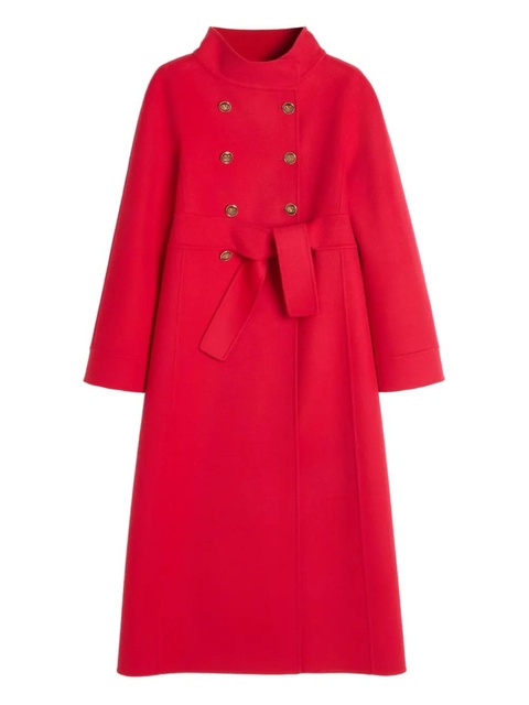 Valentino Garavani compact drap coat - Red - zdjęcie produktu nr 1