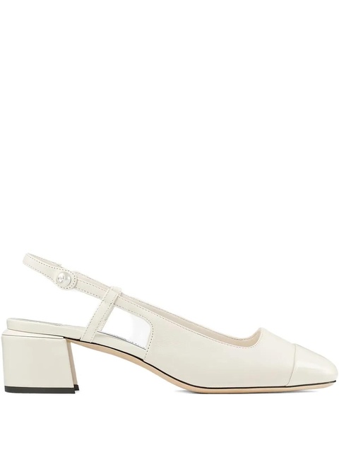 Jimmy Choo 45mm Elisa sling-back pumps - Neutrals - zdjęcie produktu nr 1