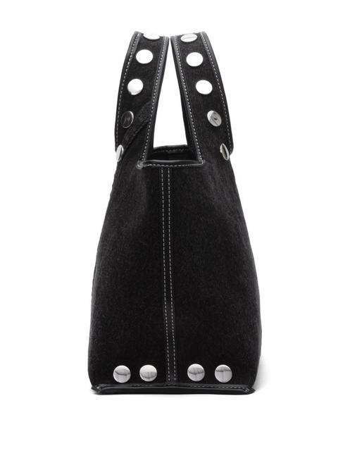 3.1 Phillip Lim mini Market denim tote bag - Black - zdjęcie produktu nr 2