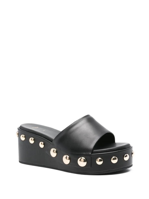 Maje 65mm stud-detailed mules - Black - zdjęcie produktu nr 2