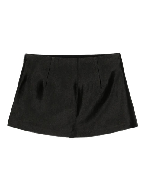 Reformation Calloway skorts - Black - zdjęcie produktu nr 1