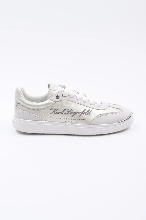 Karl Lagerfeld sneakersy skórzane ATLAS kolor biały KL63822 - zdjęcie produktu nr 1