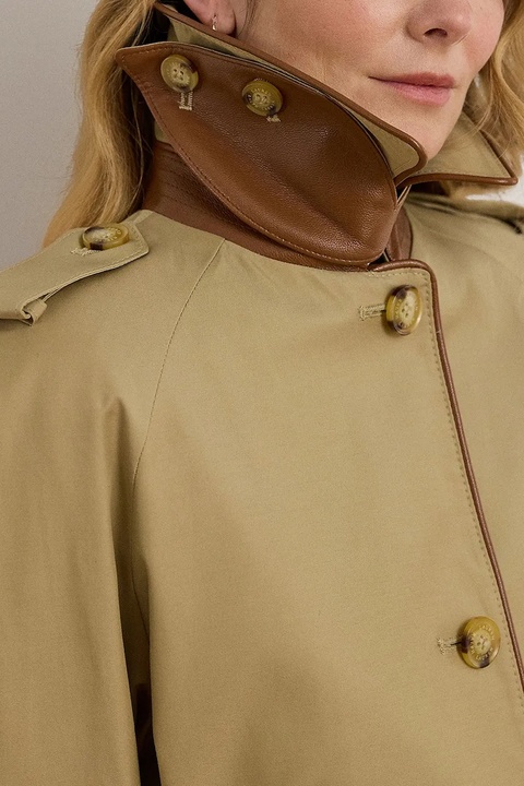 Lauren Ralph Lauren płaszcz kolor beżowy 297979525 - zdjęcie produktu nr 2