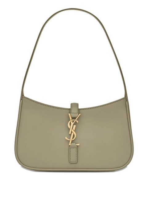 Saint Laurent mini Le 5 à 7 logo shoulder bag - Green - zdjęcie produktu nr 1
