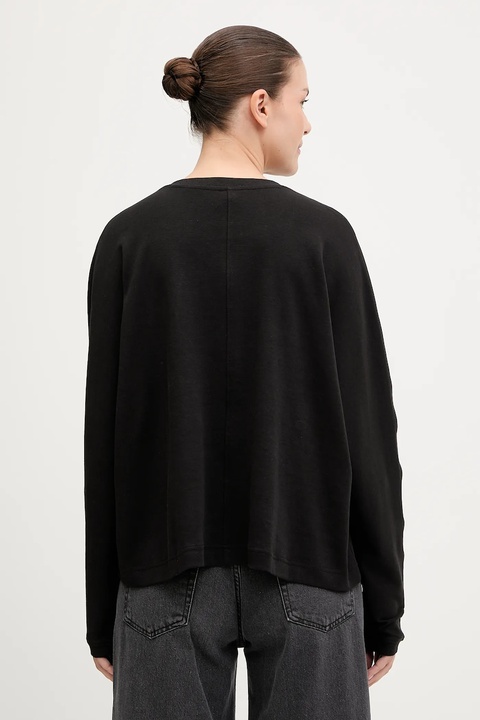 G-Star longsleeve bawełniany kolor czarny D27742.D976 - zdjęcie produktu nr 2