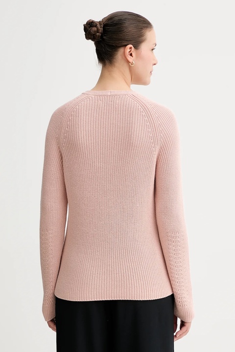 Marc O'Polo sweter bawełniany damski kolor różowy lekki 508605960097 - zdjęcie produktu nr 2