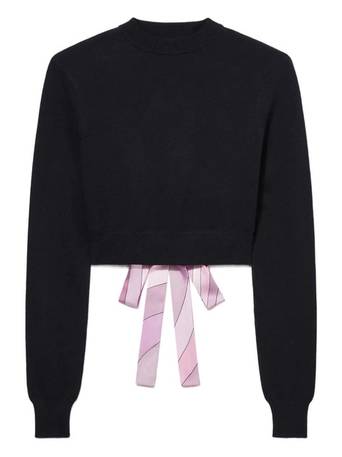 PUCCI open-back top - Black - zdjęcie produktu nr 1