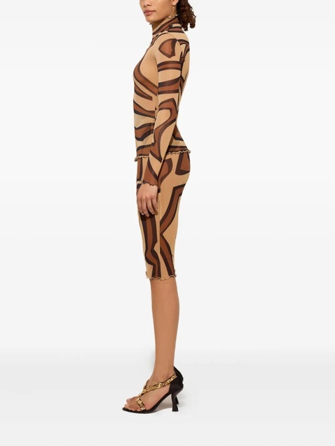 PUCCI Labirinto-print midi skirt - Neutrals - zdjęcie produktu nr 2