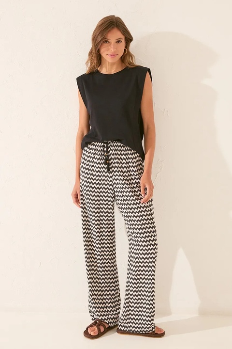 women'secret spodnie piżamowe damska kolor czarny 3702233 - zdjęcie produktu nr 1