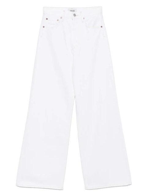 AGOLDE cotton jeans - White - zdjęcie produktu nr 1