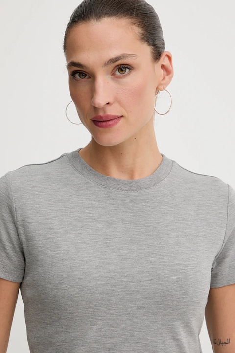 Guess t-shirt damski kolor szary W5YI06 KCYV2 - zdjęcie produktu nr 2