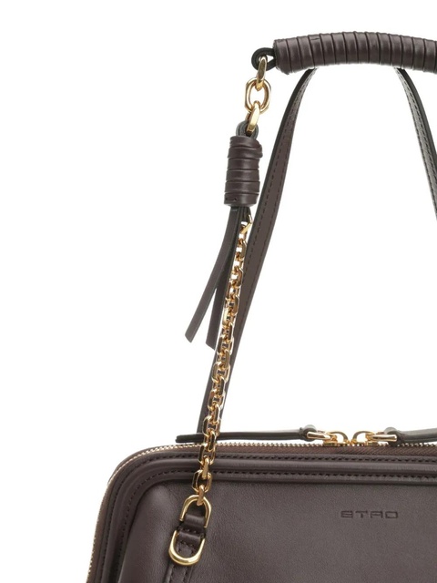 ETRO small leather shoulder bag - Brown - zdjęcie produktu nr 2