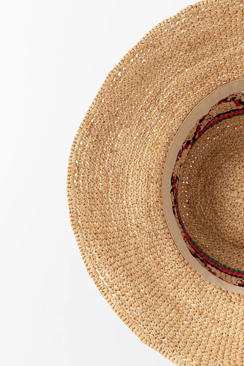 Answear.LAB kapelusz Handmade kolor beżowy - zdjęcie produktu nr 2