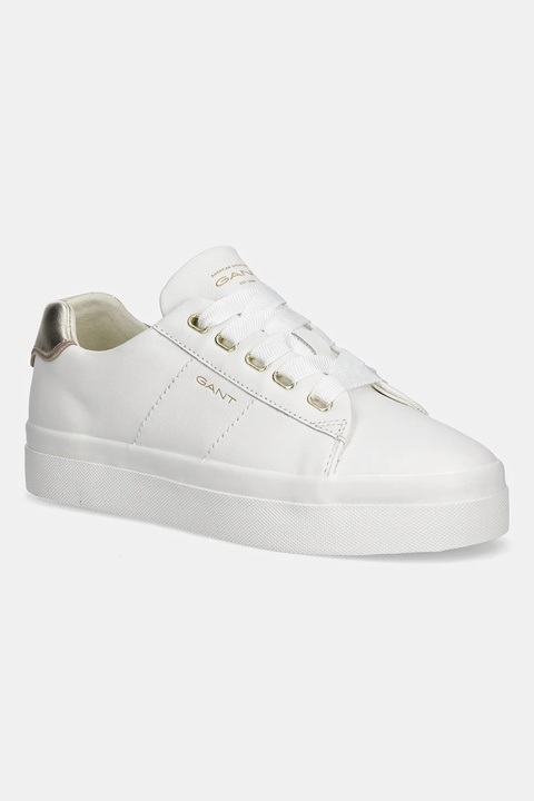 Gant sneakersy skórzane Avona damskie kolor biały 31531989 - zdjęcie produktu nr 1