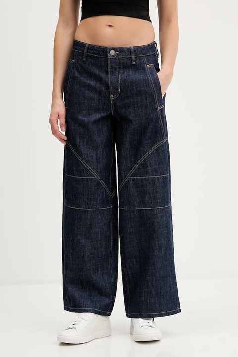 Guess Originals jeansy damskie kolor granatowy W5BA2F D5R0B - zdjęcie produktu nr 1