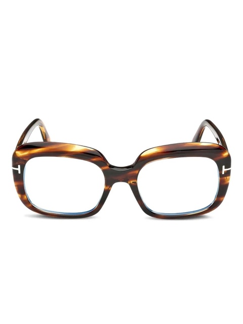 TOM FORD Eyewear square-frame glasses - Brown - zdjęcie produktu nr 1