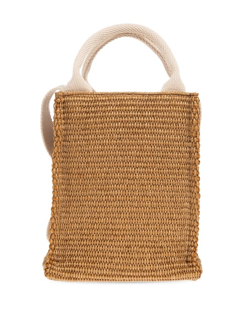 Marni woven raffia tote bag - Neutrals - zdjęcie produktu nr 2