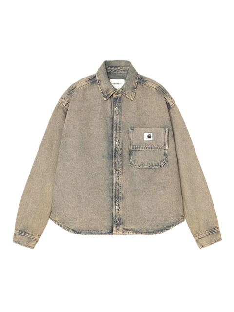 Carhartt WIP Georgia pocket-detail overshirt - Blue - zdjęcie produktu nr 1