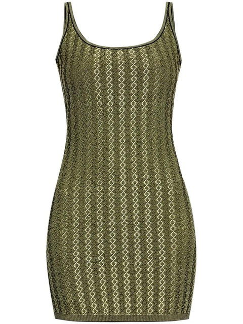 Jacquemus Marino mini dress - Green - zdjęcie produktu nr 1