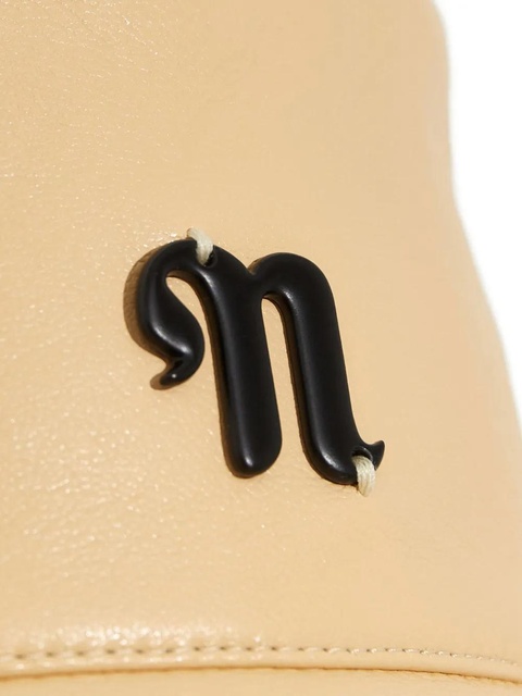 Nanushka Caran logo-detail bucket hat - Neutrals - zdjęcie produktu nr 1