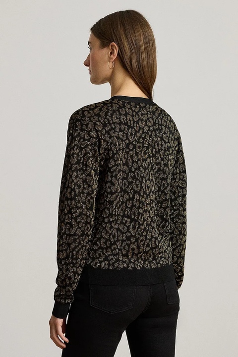 Lauren Ralph Lauren kardigan damski kolor czarny lekki 200979661 - zdjęcie produktu nr 2