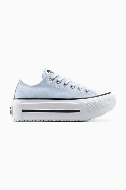 Converse tenisówki Chuck Taylor All Star Lift Double Stack kolor niebieski A16285C - zdjęcie produktu nr 1