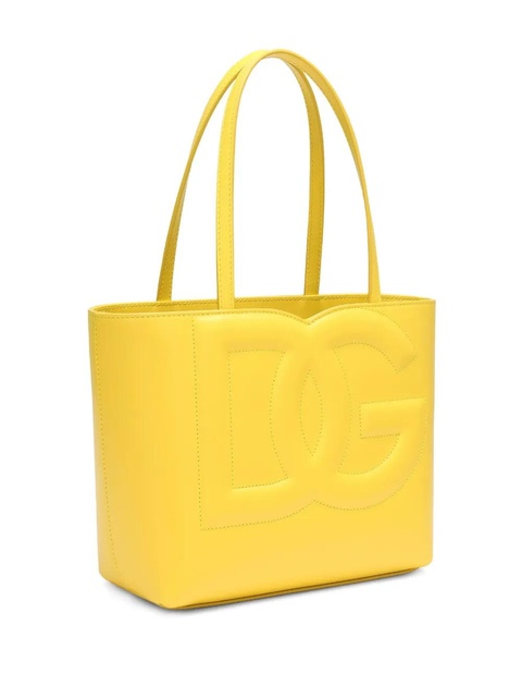 Dolce & Gabbana small DG Logo tote bag - Yellow - zdjęcie produktu nr 2