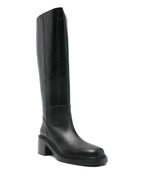 Aeyde block-heel boots - Black - zdjęcie produktu nr 1