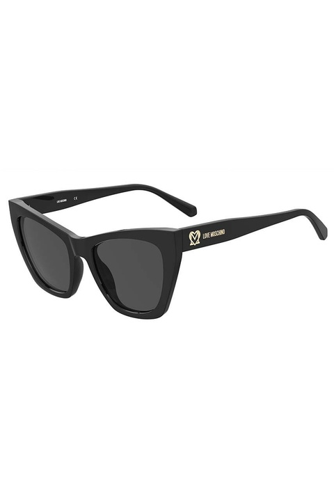 Love Moschino okulary przeciwsłoneczne damskie kolor czarny MOL070/S - zdjęcie produktu nr 2