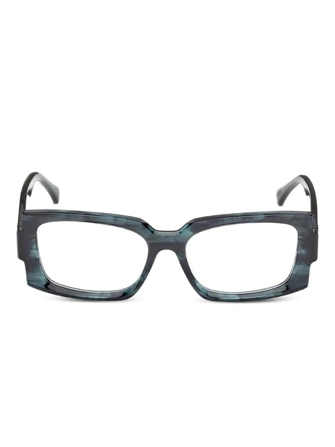 Max Mara Eyewear rectangle-frame glasses - Green - zdjęcie produktu nr 1