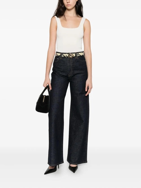 KHAITE wide-leg Dane jeans - Blue - zdjęcie produktu nr 1