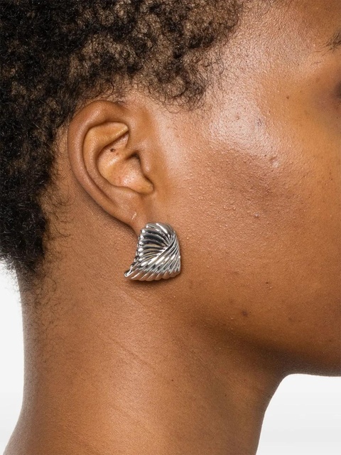 Missoma Ripple stud earrings - Silver - zdjęcie produktu nr 2