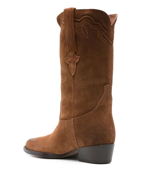 Paris Texas 40mm Hilda suede boots - Brown - zdjęcie produktu nr 2