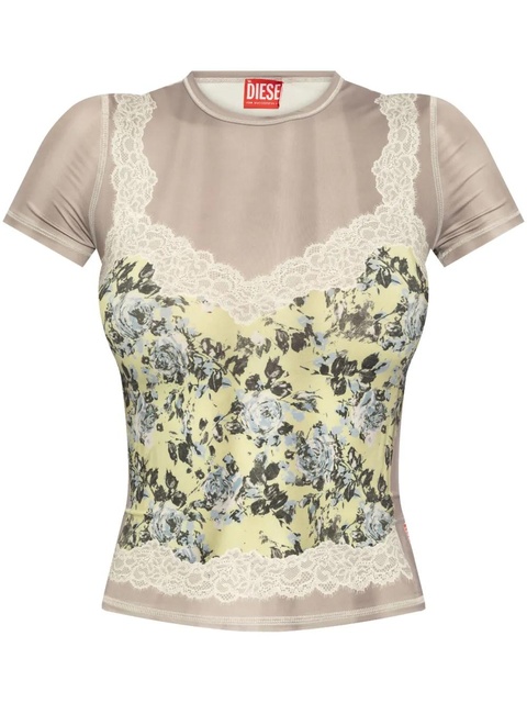 Diesel T-Ileni T-shirt - Neutrals - zdjęcie produktu nr 1