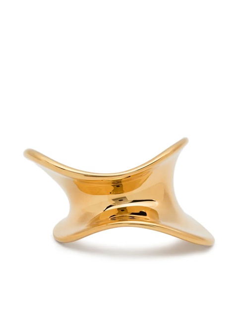 KHAITE curved brass bracelet - Gold - zdjęcie produktu nr 1