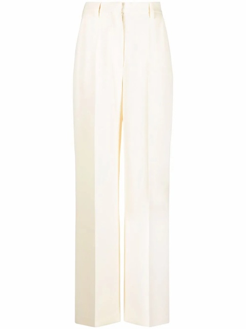 Nanushka high-waisted straight-leg tailored trousers - Neutrals - zdjęcie produktu nr 1