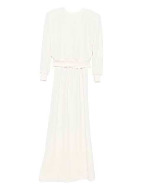 Magda Butrym belted knitted dress - White - zdjęcie produktu nr 1