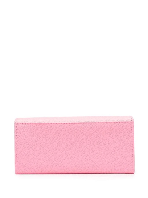 Dolce & Gabbana logo-plaque leather wallet - Pink - zdjęcie produktu nr 2