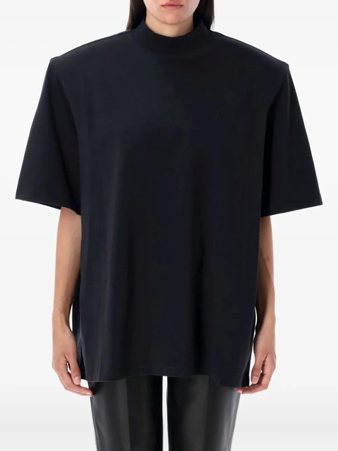 The Attico Classic T-shirt - Black - zdjęcie produktu nr 1