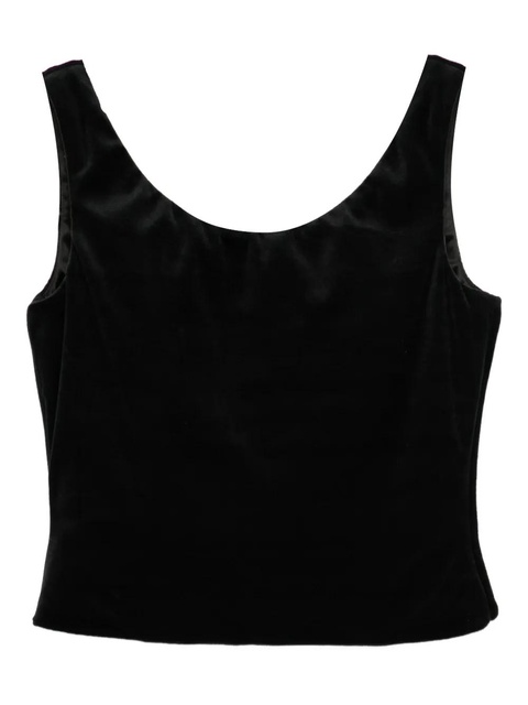 Balenciaga scoop-neck top - Black - zdjęcie produktu nr 1