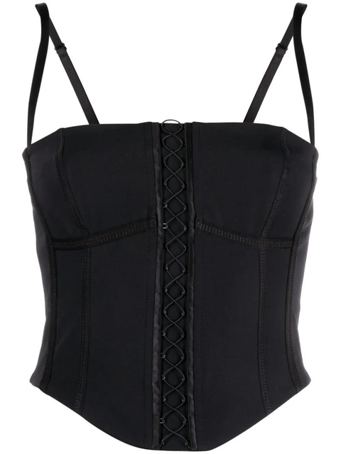 MISBHV Lara boned corset top - Black - zdjęcie produktu nr 1