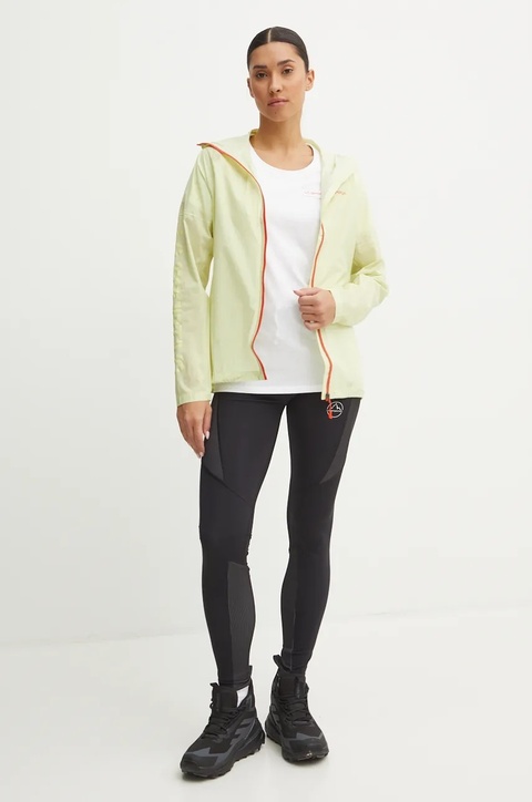 LA Sportiva legginsy sportowe Triumph damskie kolor czarny z aplikacją ZARG017 - zdjęcie produktu nr 2