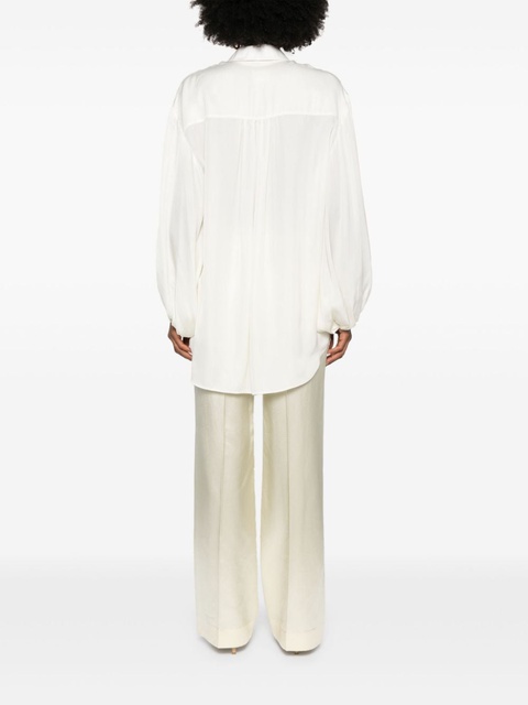 KHAITE The Bam shirt - White - zdjęcie produktu nr 2