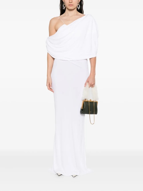 Christopher Esber Aiba draped maxi dress - White - zdjęcie produktu nr 2