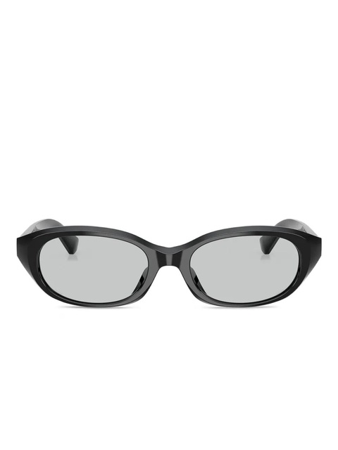 Burberry Eyewear oval-frame sunglasses - Black - zdjęcie produktu nr 1