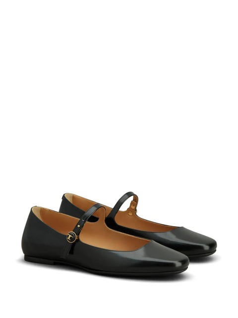 Tod's patent-leather ballerina shoes - Black - zdjęcie produktu nr 2