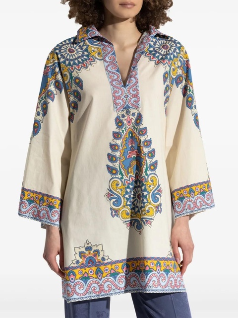 ETRO printed tunic - White - zdjęcie produktu nr 2