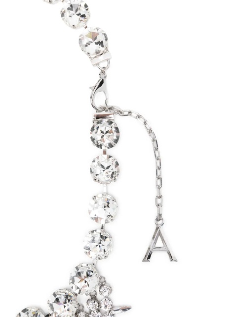 AREA crystal-embellished chocker necklace - Silver - zdjęcie produktu nr 2