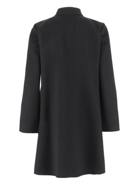Valentino Garavani V-shaped gold-tone button coat - Black - zdjęcie produktu nr 2