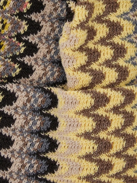 Missoni zigzag beanie - Neutrals - zdjęcie produktu nr 2